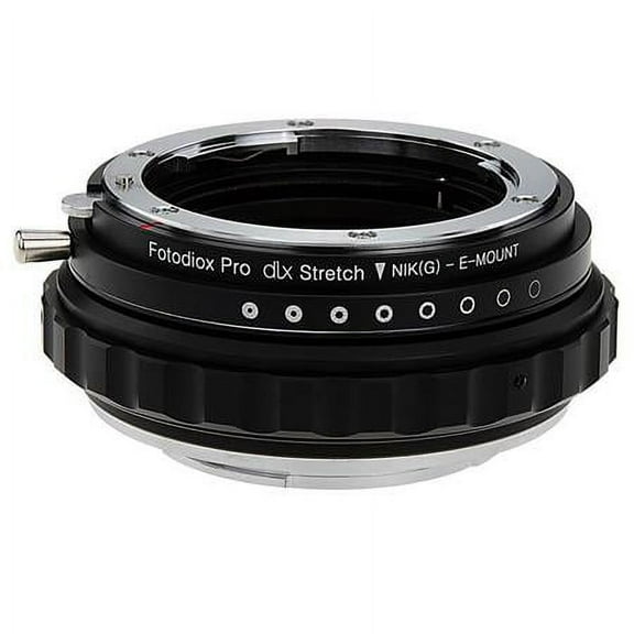 Fotodiox NikG-MFT-DLX-Stretch DLX Series Stretch Adapter Nikon G Lens to Sony E Mount Mirrorless Camera Mount Adapter