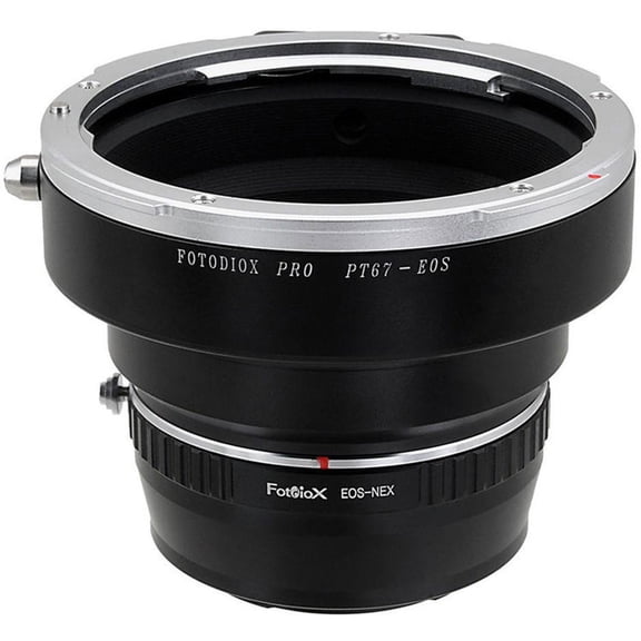 Fotodiox Pro Lens Mount Adapter for Pentax 6x7 (P67, PK67) Mount SLR Lens to Sony Alpha E-Mount Mirrorless Camera Body