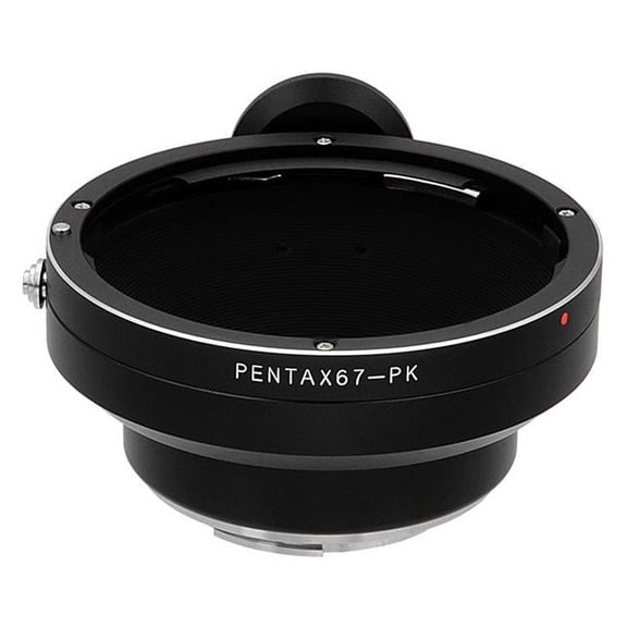 Fotodiox P67-PK-Pro Pro Lens Mount Adapter - Pentax 6 x 7 Mount SLR Lens To Pentax K Mount SLR Camera Body