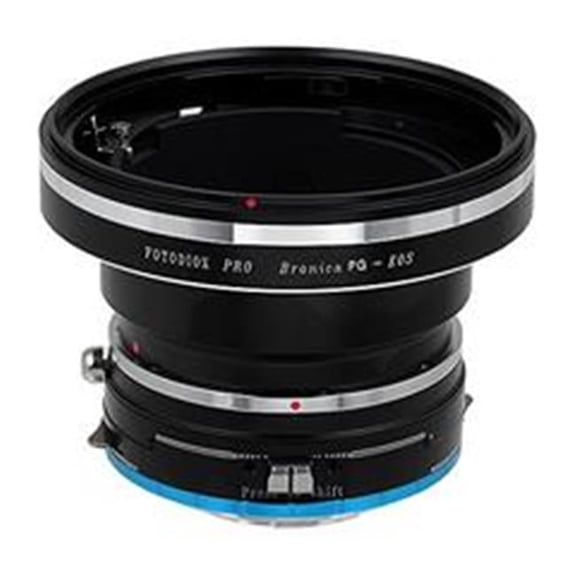 Fotodiox PG-EOS-FXRF-P-Shft Pro Lens Mount Shift Adapter - Bronica GS-1 Mount SLR Lenses To Fujifilm X-Series Mirrorless Camera Body