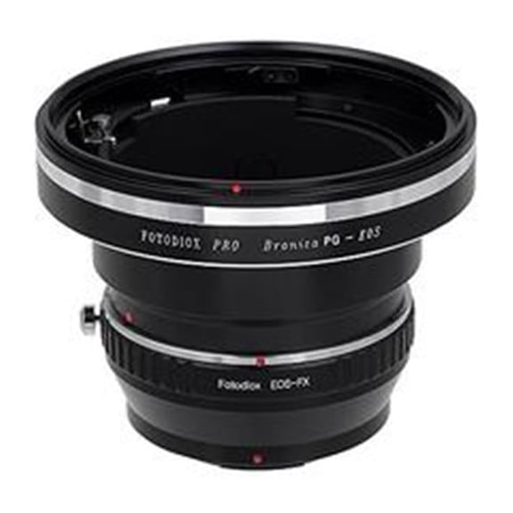 Fotodiox PG-EOS-FXRF Pro Lens Mount Adapter - Bronica GS-1 Mount SLR Lenses To Fujifilm X-Series Mirrorless Camera Body To Fujifilm X-Series Mirrorless Camera Body