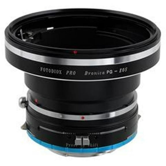 Fotodiox PG-EOS-SnyE-P-Shift Pro Lens Mount Shift Adapter - Bronica GS-1 Mount SLR Lens To Sony Alpha E-Mount Mirrorless Camera Body