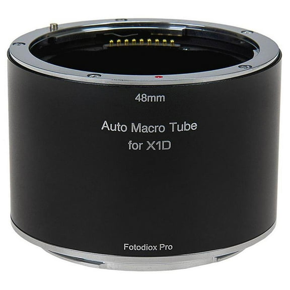 Fotodiox Pro 48mm Automatic Macro Extension Tube for Hasselblad XCD Mount Mirrorless Digital Cameras