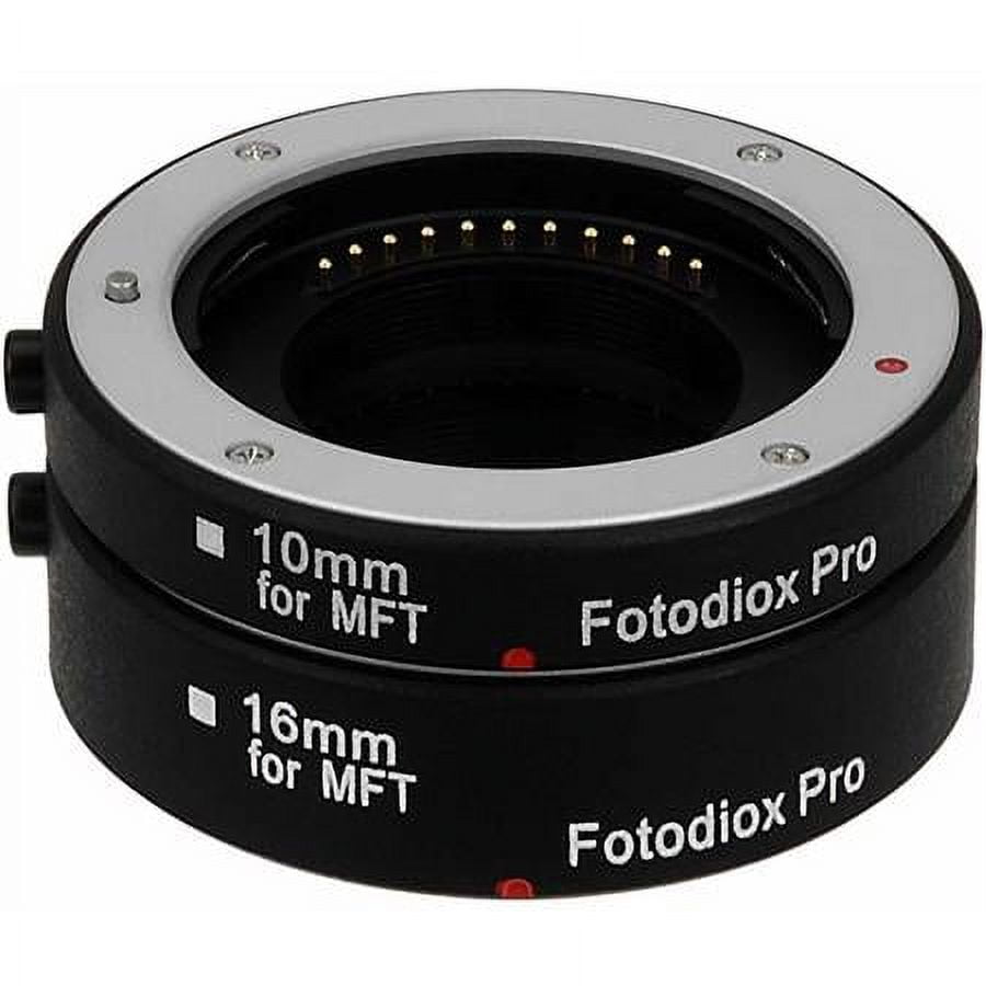 Fotodiox Pro Automatic Macro Extension Tube Set for Micro Four Thirds