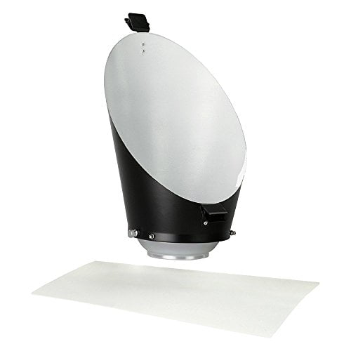 Fotodiox Pro Background Reflector with Included Diffusion Sheet for Balcar and Paul C Buff (AlienBees, Einstein, White Lightning) Strobe Heads