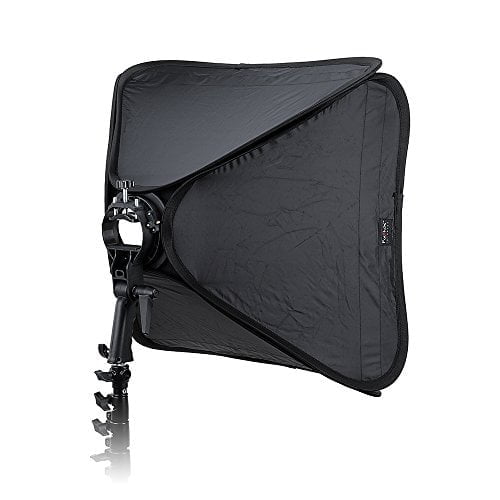Fotodiox Pro Foldable Softbox 24x24in (60x60cm) with Flash Bracket for Speedlights and Bowen Mount Strobes