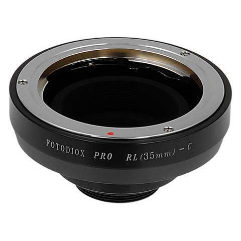 Fotodiox Pro Lens Adapter Rollei 35 (SL35) SLR Lens to C-Mount (1" Screw Mount) Cine & CCTV Camera Body