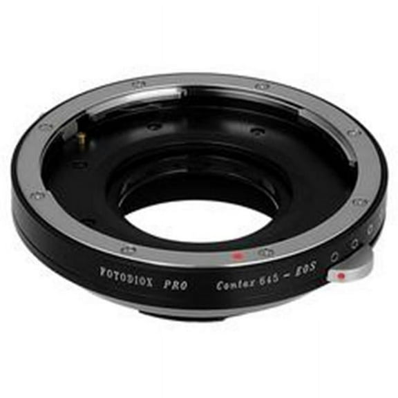 Fotodiox C645-EOS-P Pro Lens Mount Adapter - Contax 645 Mount Lenses To Canon EOS Mount SLR Camera Body with Built in Aperture Iris