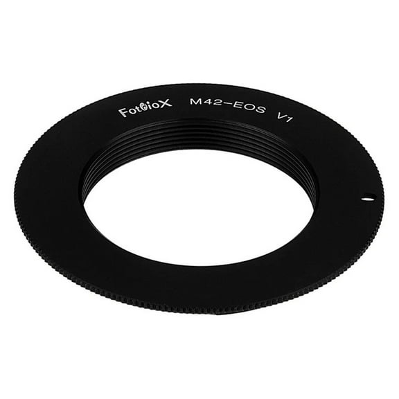 Fotodiox Pro Lens Mount Adapter for M42 Type 1 Screw Mount SLR Lens to Canon EOS (EF, EF-S) Mount SLR Camera Body