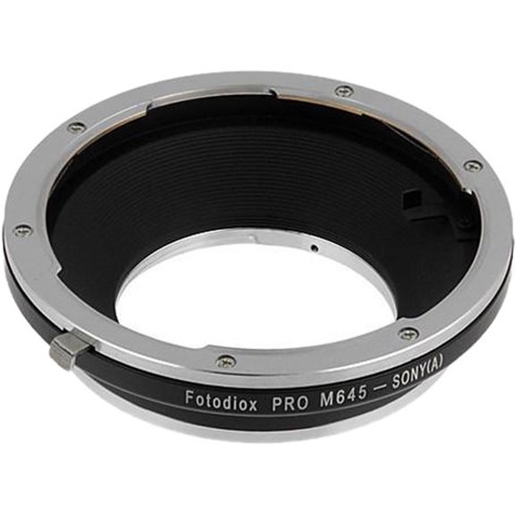 Fotodiox Pro Lens Mount Adapter for Mamiya 645 (M645) Mount Lenses to Sony Alpha A-Mount (and Minolta AF) Mount SLR Camera Body