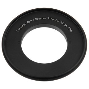 Fotodiox RB2A Filter Thread Lens, Macro Reverse Ring Camera Mount Adapter, for Nikon