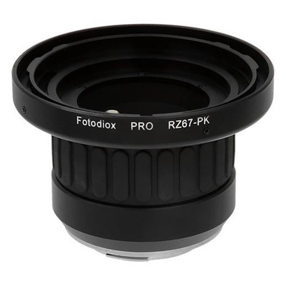 Fotodiox RZ67-PK-Pro Pro Lens Mount Adapter - Mamiya RZ67 Mount SLR Lens To Pentax K Mount SLR Camera Body with Built in Focusing Helicoid