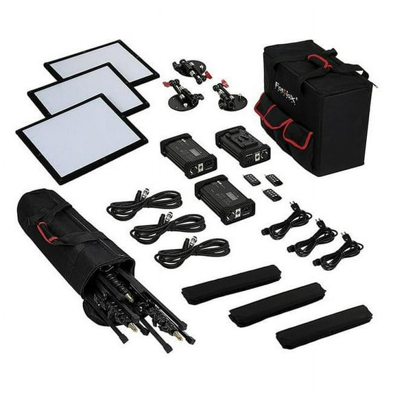 Fotodiox SF50-3 1 x 1 BiColor LED Three Light for Fotodiox