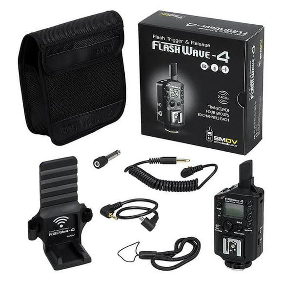 Fotodiox SMDV-FW4-1xSngl 2.4 GHz SMDV Flash Wave-4 Professional Flash Trigger & Release