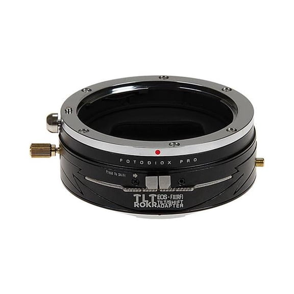 Fotodiox TLTROKR-EOS-FXRF Tilt & Shift Lens Mount Adapter for Canon EOS Fujifilm Fuji Camera Body