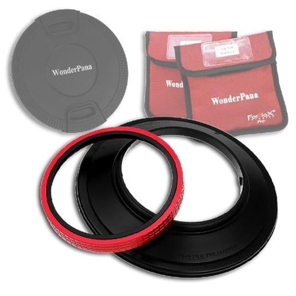 Fotodiox WP145-Core-NK14-Cap WonderPana Filter Holder for Nikon 14 mm AF Nikkor F-2.8D ED Lens & Ultra Wide Angle Lens Filter Adapter