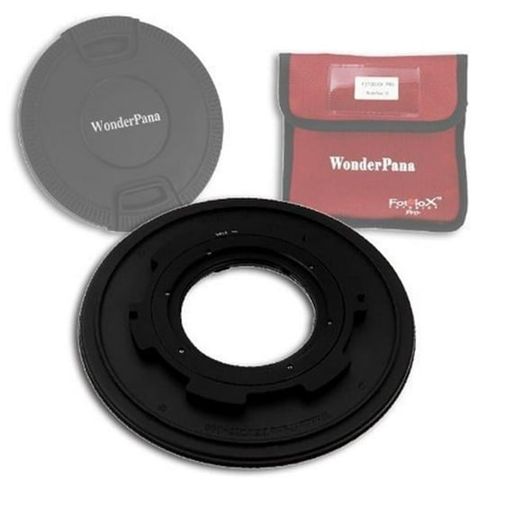 Fotodiox WP145-Core-TK1017-Cap WonderPana Filter Holder for Tokina 10-17 mm F-3.5-4.5 AT-X 107 DX AF Fisheye Lens & Ultra Wide Angle Lens Filter Adapter