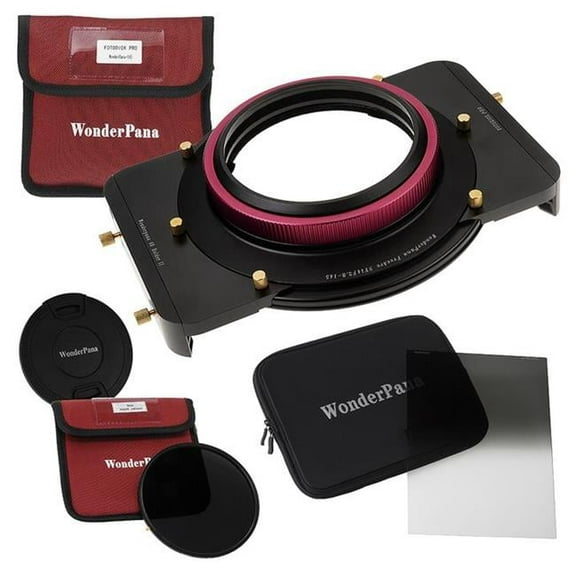 Fotodiox WPFA-Esntl-ND16-9HE-SY14F28 ND16 & GND 0.9HE Filter Holder for Rokinon AF Lens