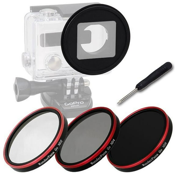 Fotodiox WPGT-H3Pls-2-4-10Macro-Kit Pro WonderPana Go H3 Plus Neutral Density Kit