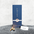 thumbnail image 1 of Foton Pearled Candle - 18oz Unscented Charcoal, 1 of 4