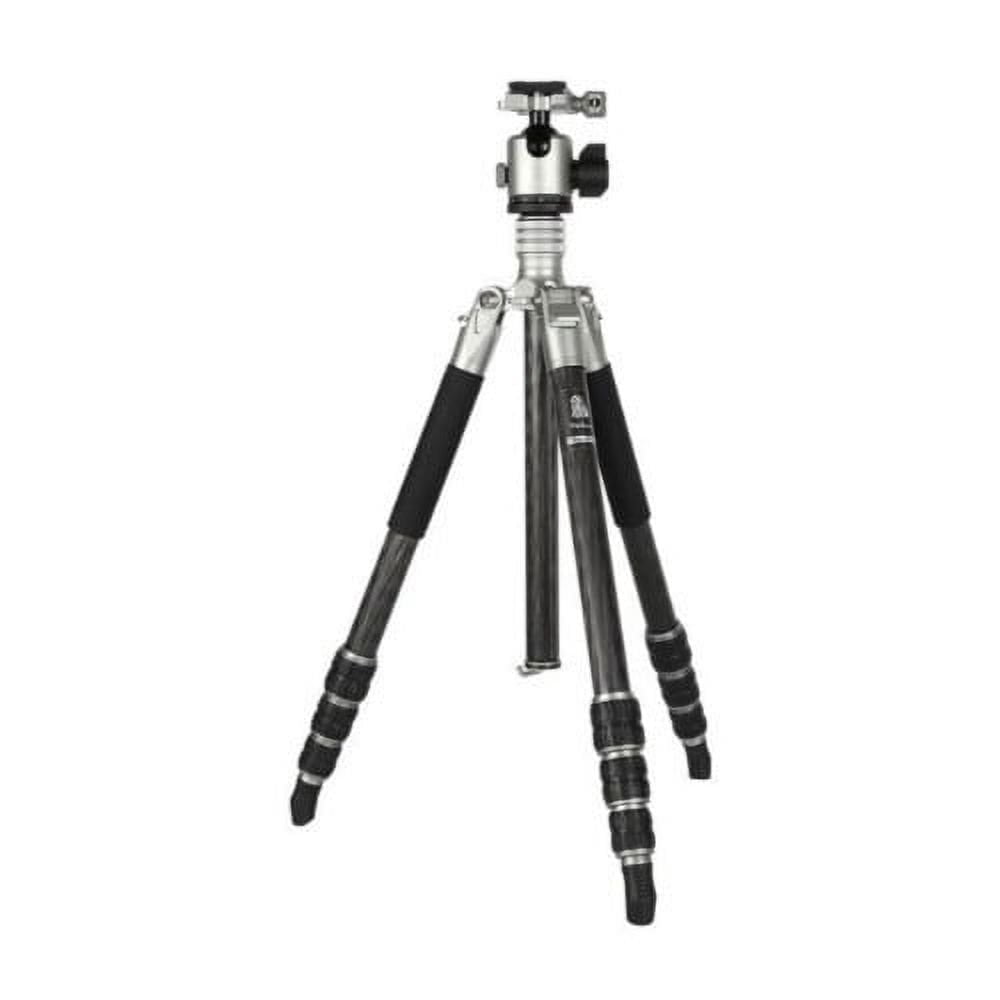 Fotopro 62 Inch Carbon Fiber Tripod For Camera Ultralight Travel Camera Tripod Max Loads Up 22lbs X Aircross 3 Green