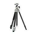 thumbnail image 1 of Fotopro Origin Tripod, 60" Carbon Fiber Camera Tripod for Travel, Ball Head with QR Plate, Lightweight and Compact, Max Load 15kg/33 lbs, Silver, 1 of 11