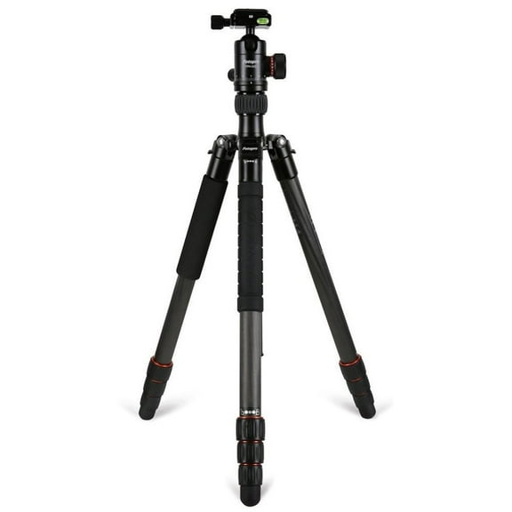 FotoPro X-Go Chameleon 4-Section Aluminum Tripod with FPH-52Q Ball Head, Black