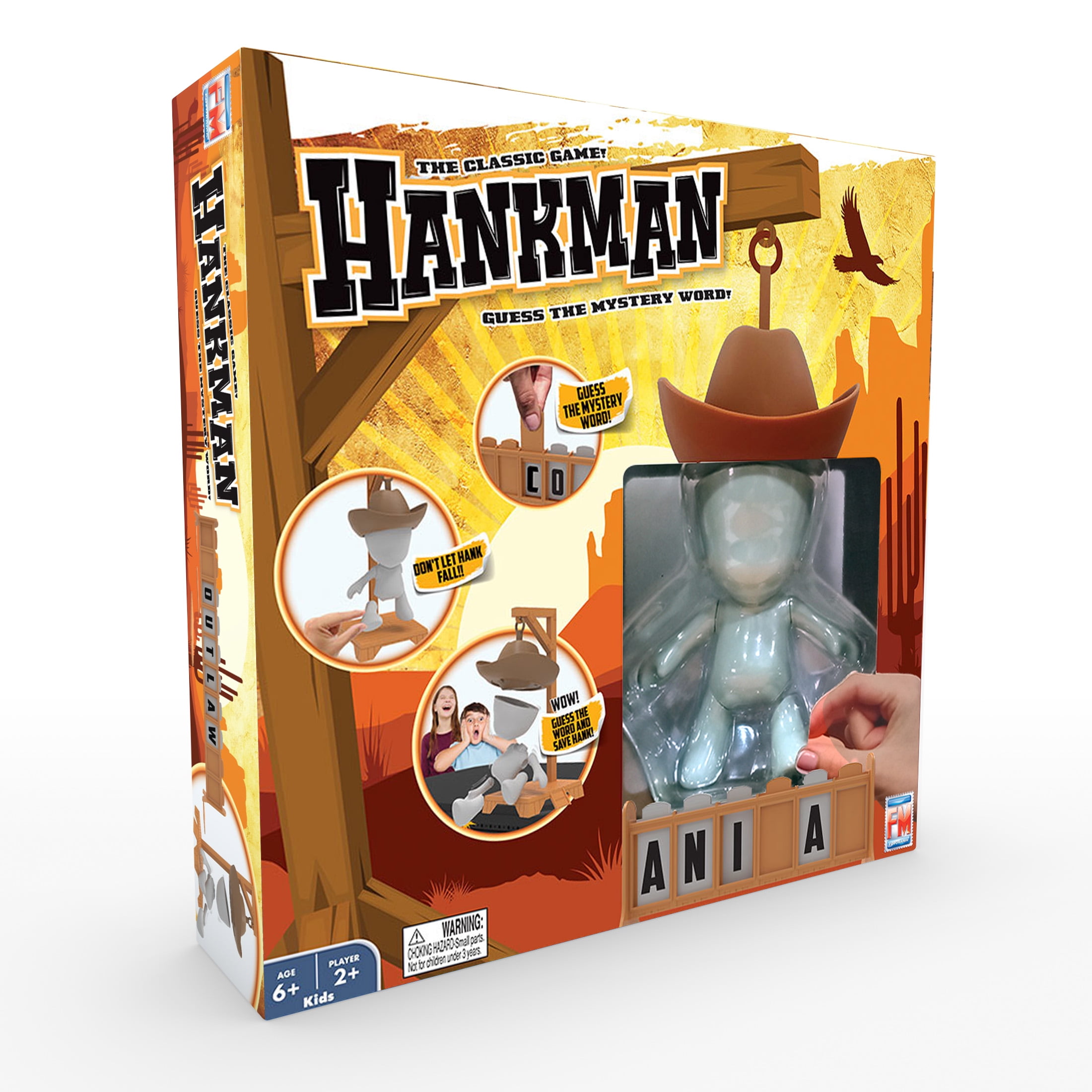 Fotorama Hankman Family Game, Ages 6 Years & up