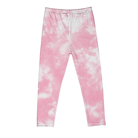 Fouhkni Girls Yoga Leggings Toddler Non See Through Athletic Pants Kids High Rise Active Running Tights