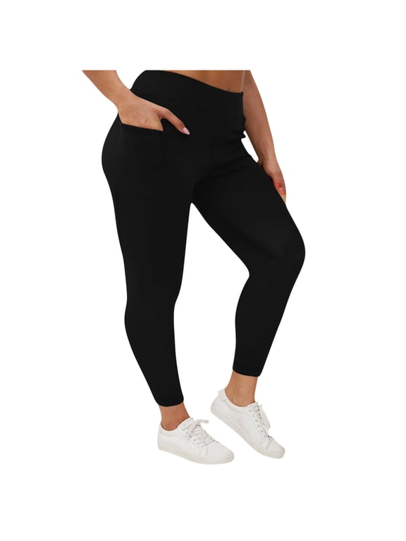 Leggings for Women Plus Size High Waisted Fall Winter Casual Warm Workout Yoga Basic Pants