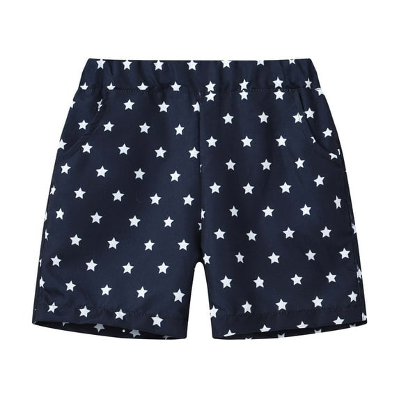 Fouhkni Unisex Bay Boys Girls Shorts Toddler Casual High Waisted Wide Leg Floral Printed Baggy Shorts