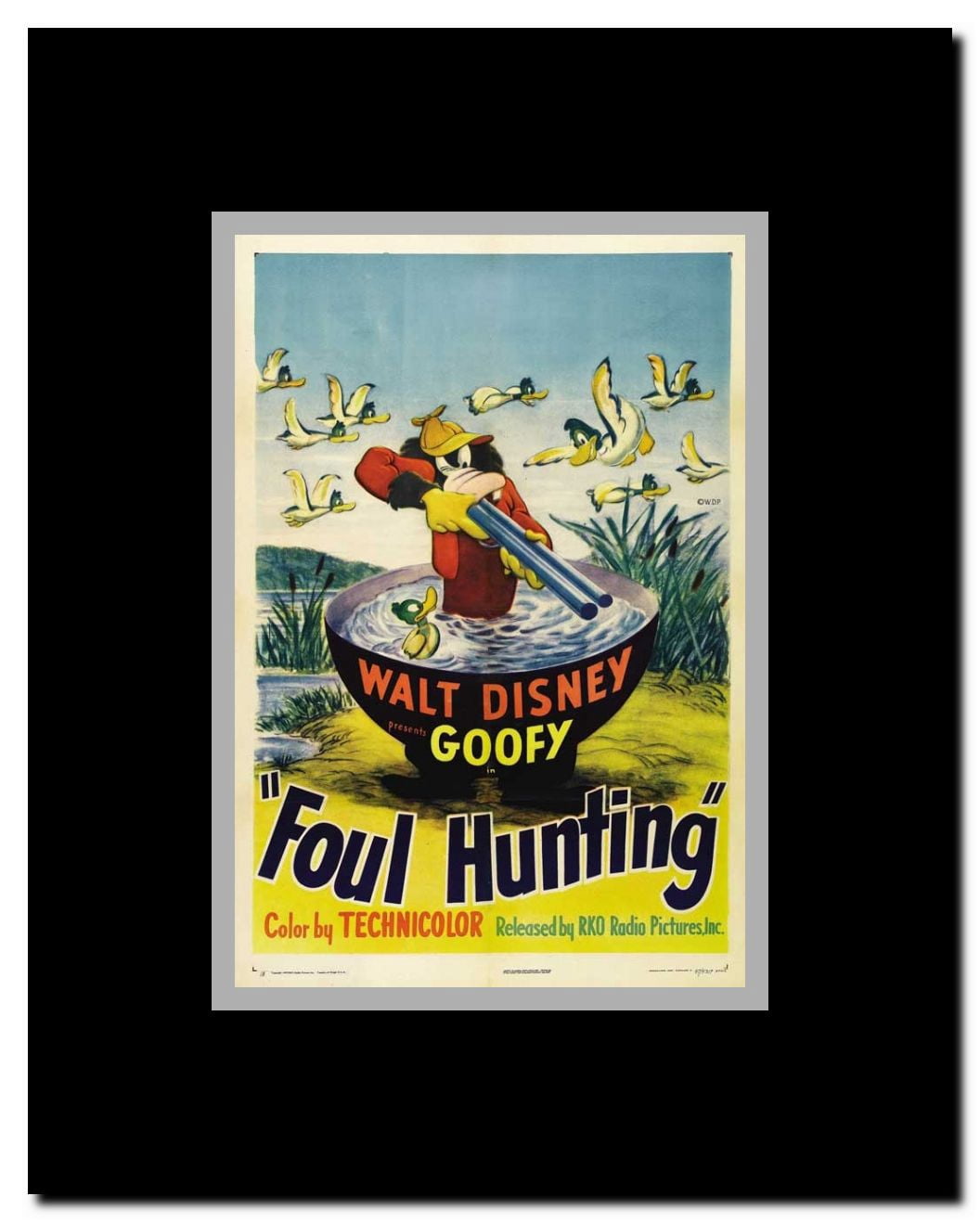 Foul Hunting Framed Movie Poster