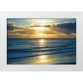 thumbnail image 1 of Foulke, Doug 18x13 White Modern Wood Framed Museum Art Print Titled - Beach Sunset, 1 of 4