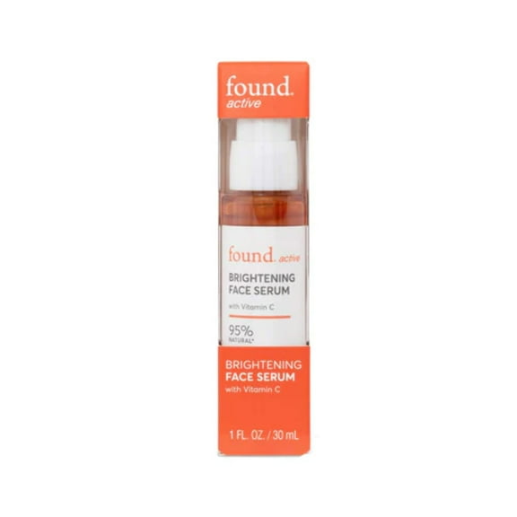Found Active Brightening Face Serum with Vitamin C Rich Antioxidants 1 Oz