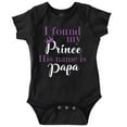 thumbnail image 1 of Found My Prince Grandpa Granddaughter Bodysuit Jumper Girls Infant Baby Brisco Brands 24M, 1 of 6