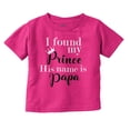 thumbnail image 1 of Found My Prince Grandpa Granddaughter Youth T Shirt Tee Girls Infant Toddler Brisco Brands 18M, 1 of 5