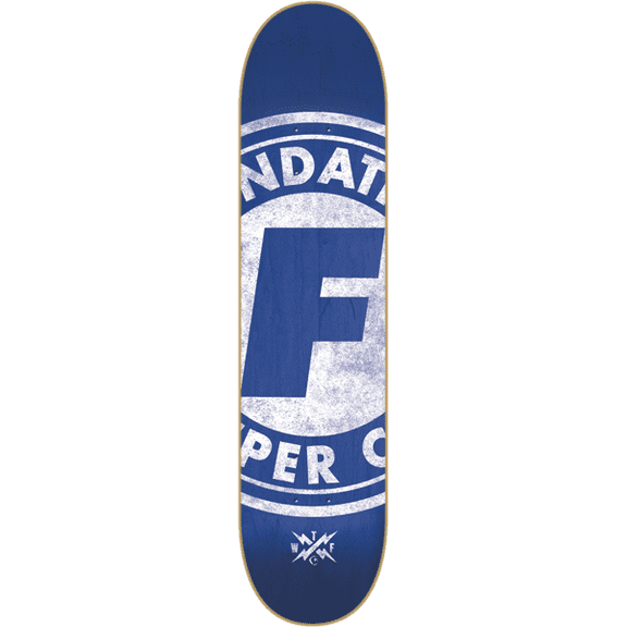 Found Super Co Skateboard Deck-8.0 Blue