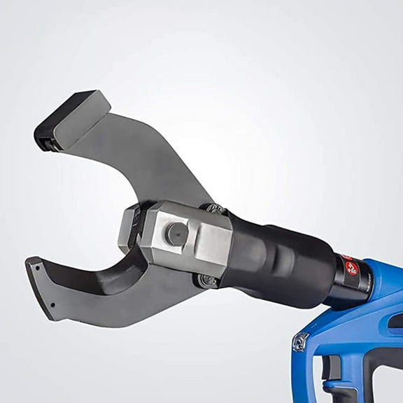 FoundGo Battery Powered Hydraulic Cable Cutter 130KN Electric Wire Cutting Tool BZ-105C Copper Cable Cutters for 105mm Cu/Al Cable and Armoured cable with LED Light (BZ-105C)