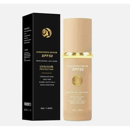 Foundation 4 in 1 - Medium Spectrum with SPF 50+, Anti-Aging, Concealer, Sun Protection, Hydrating Color Changing Foundation Makeup Liquid, Full Coverage Concealer, Waterproof and Sweatproof