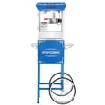 thumbnail image 1 of Great Northern Popcorn 8oz Foundation Popcorn Maker Machine with Cart, Stainless Steel Kettle, Blue, 1 of 5