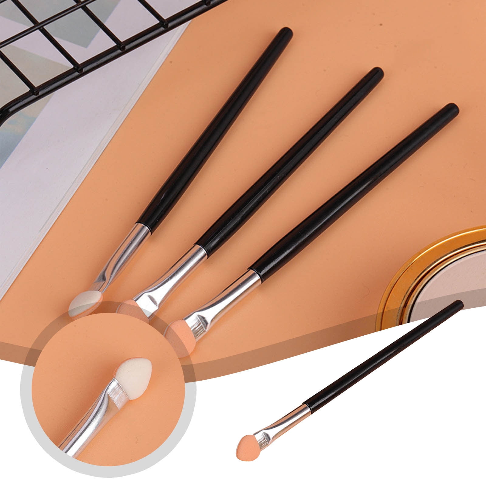 Foundation Brush Face Makeup Foundation Brush Double Tape for Skin Crease Guards Wet And Wild