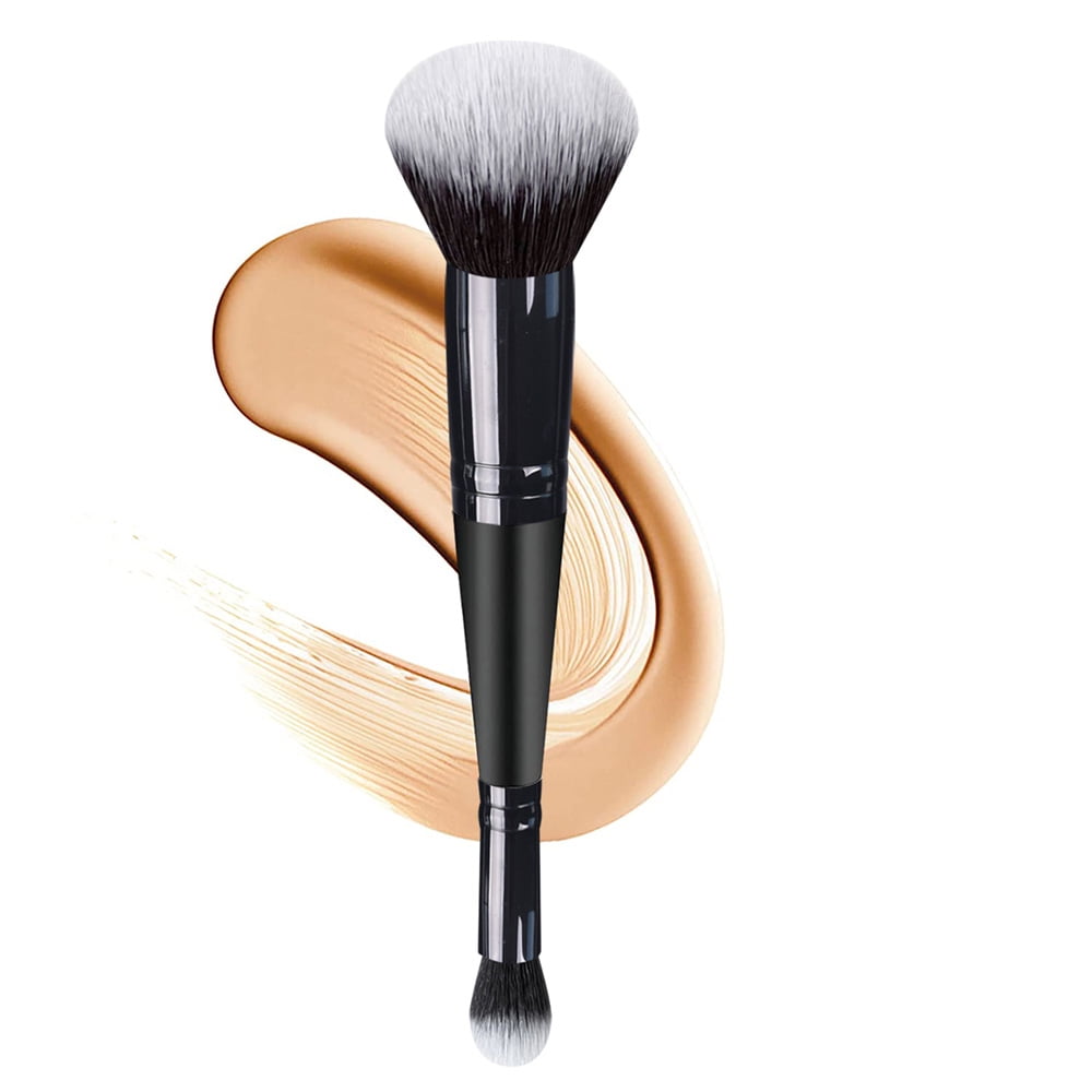 Foundation Brush For Liquid Makeup Double Ended Foundation Brush
