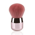 Foundation Brush,Large Pink Powder Brush Flat Arched Premium Durable