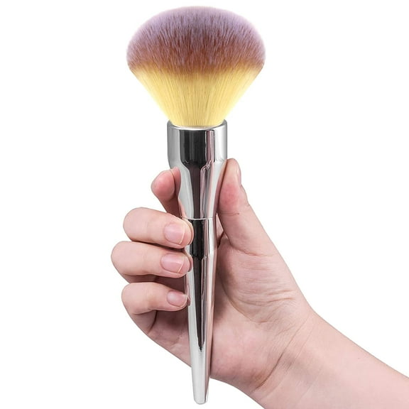 Foundation Brush, Large Powder Brush Flat Arched Premium Durable Kabuki Makeup Brush Perfect For Blending Liquid,Cream and Flawless Powder,Buffing, Blending,Concealer 