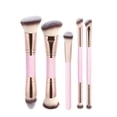 thumbnail image 1 of Foundation Brush Set for Makeup Application - Beauty Tools Ideal for All Skin Types Soft for Seamless Blending and Results, 1 of 7
