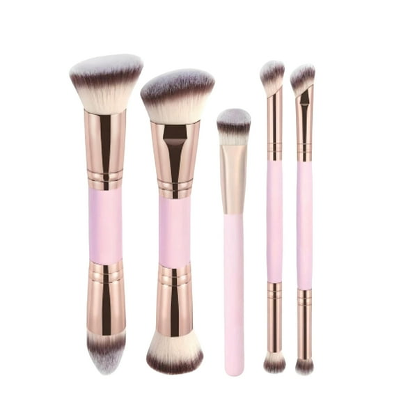 Foundation Brush Set for Makeup Application with Soft and Smooth Blending
