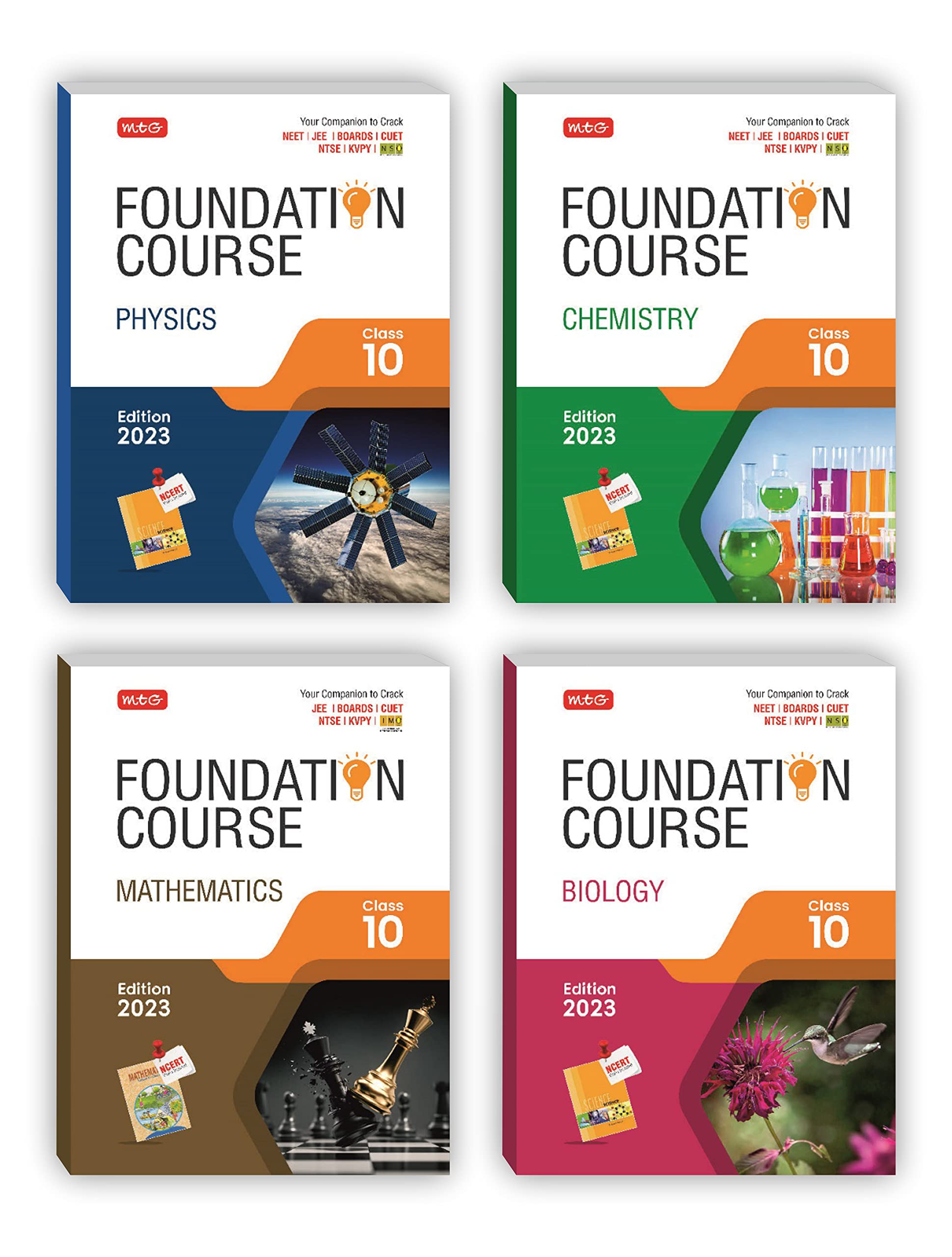Foundation Course Class 10 For 2023 Exam Physics, Chemistry, Biology