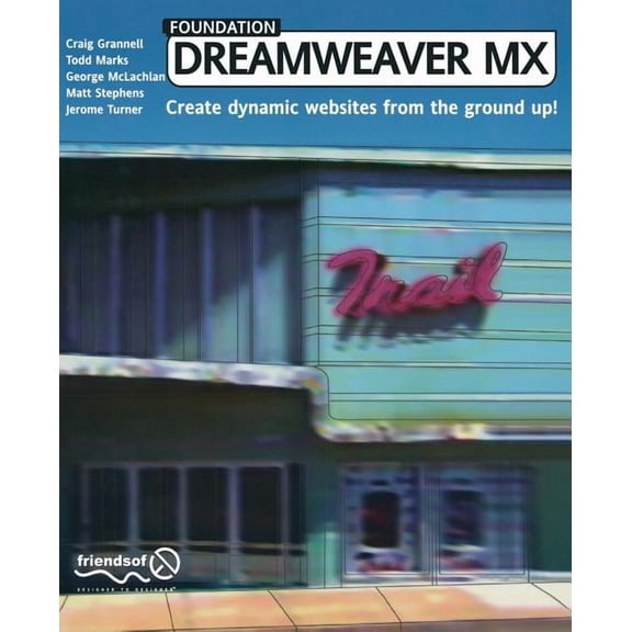 Foundation Dreamweaver MX, (Paperback)
