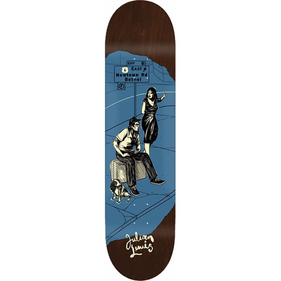 Foundation Lewis Hitchhiker Original Skateboard Deck - 8.63" (Deck Only)
