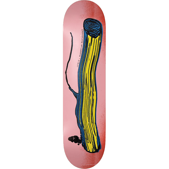 Foundation Lewis Log Deck 8.25 - Assembled AS Complete Skateboard